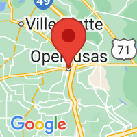 Map of Opelousas, LA US